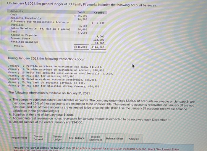  please solve all parts & fill in missing components on general