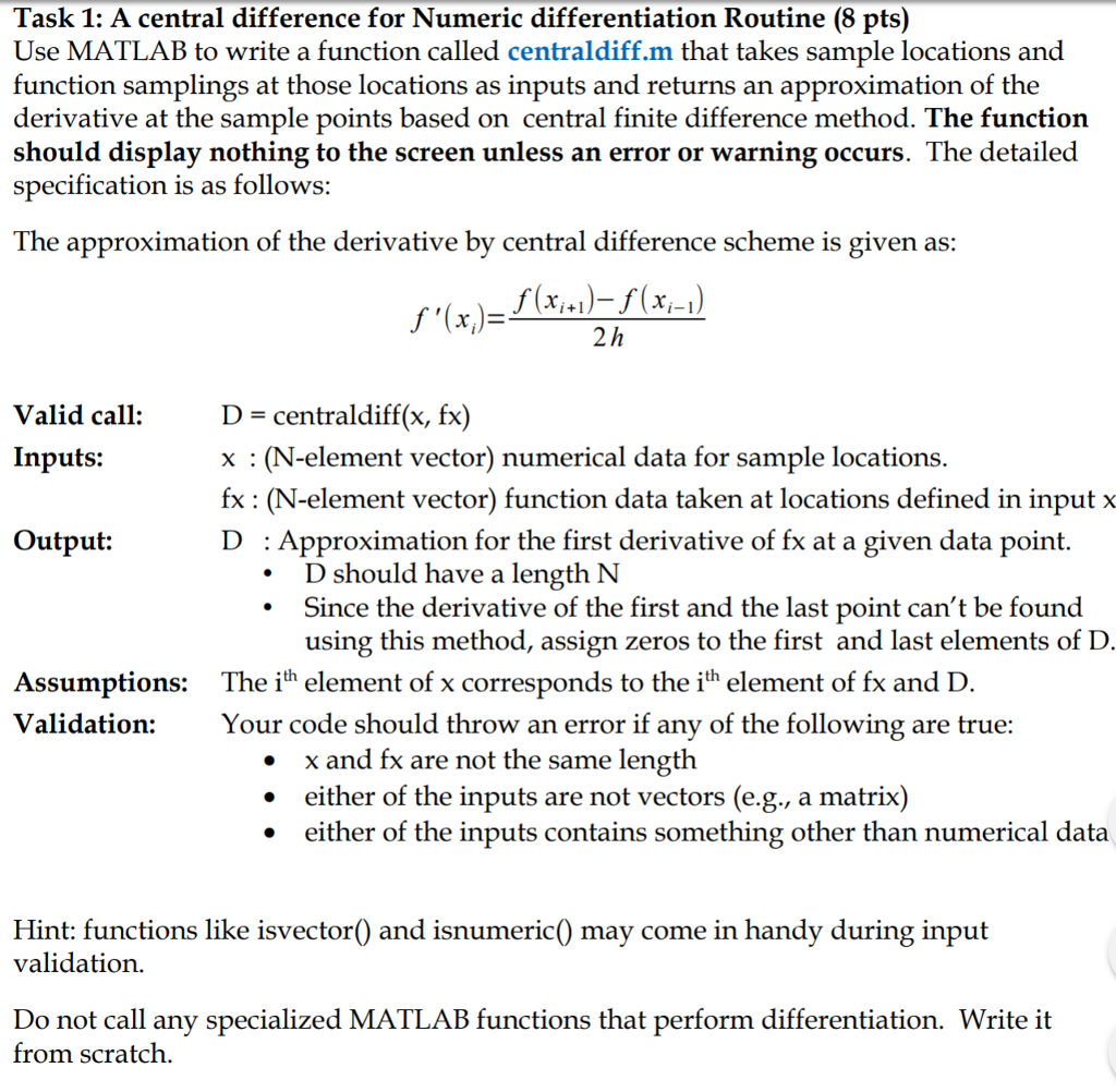 Please attach a MATLAB code to be seen. Thank you Task 1: