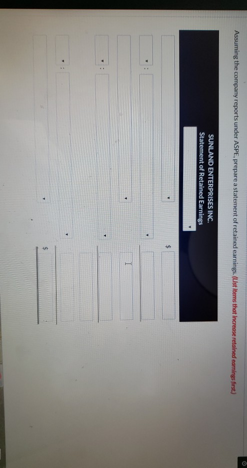 Progress On July 9, 2021, Sunland Enterprises Inc. discovered it had recorded