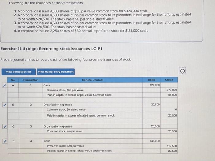 value preferred stock for $133,000 cash. Accounts payable Accounts receivable Accumulated depreciation-Building