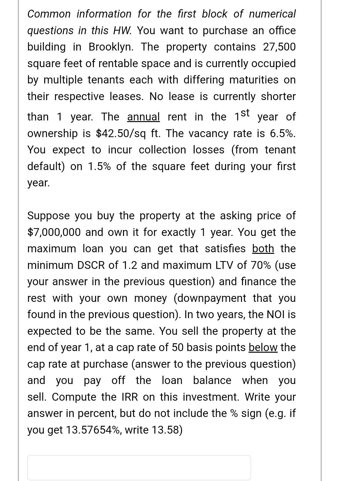 14 DON'T COPY WRONG ANSWERS Common information for the first block of