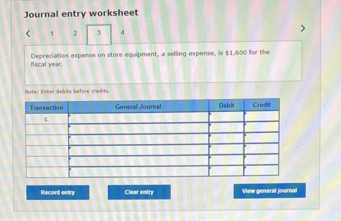 inventory system. It categorizes the following accounts as selling expenses. Depreciation Expense-Store