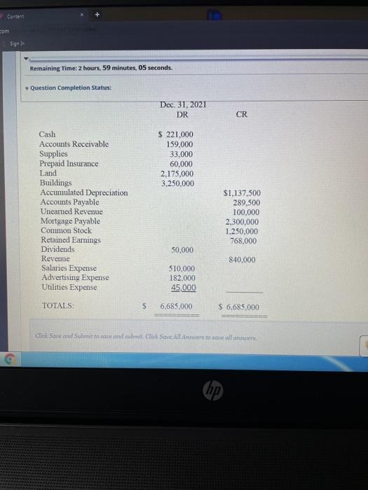 QUESTION 26 This question and #27 are connected. In this one, you