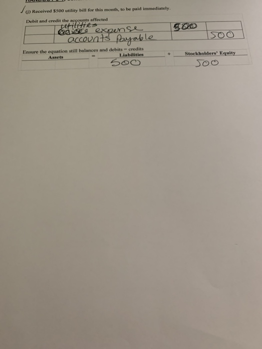 AND POSTING TO T-ACCOUNTS See the last page for T-accounts (a) Provide