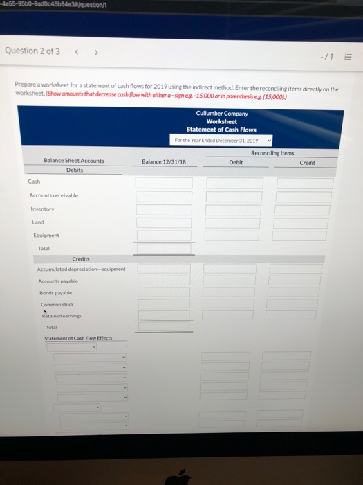 Wiley Plus Homework X NWP Assessment Player AX 7b4ald-e1b7-4055-9560-9ad0c45684038/question/ > -/1 TI