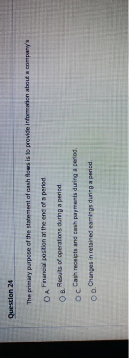 of a company's ability to generate O A Cash to purchase investments.