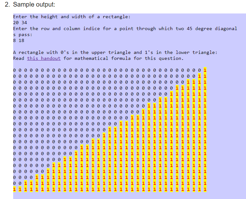 Programming language: JAVA, (Eclips) Given the skeleton code for class Pattern, complete