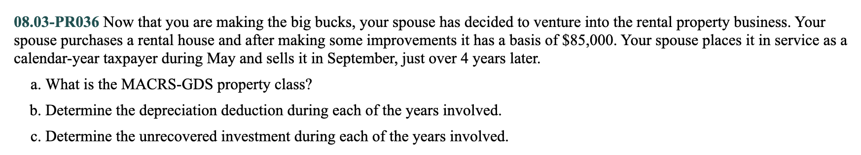  part a,b,c please 08.03-PR036 Now that you are making the big