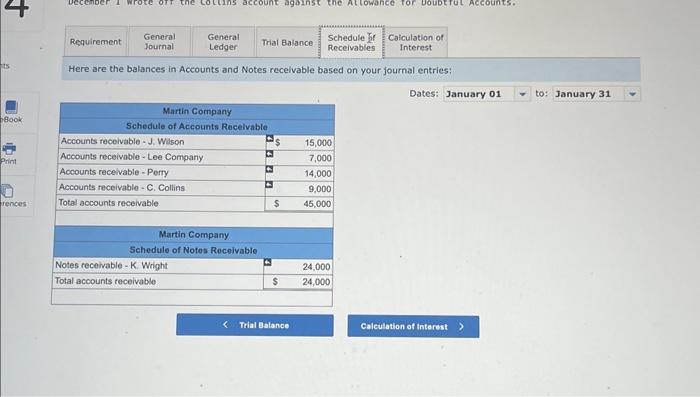 record the accrued interest on the Wright note. Year 2 February 14