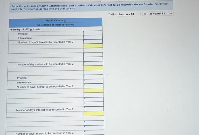 Received Wright's payment of principal and interest on the note dated December