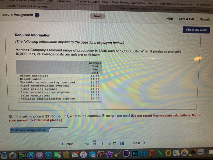  ....y beginners Jobs - Job posting Chapter 1 Homework Assignment If