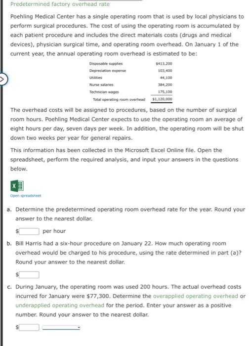 predetermined factory overhead rate please help me dolve this. Predetermined factory overnead