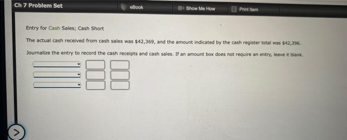 please help find these answers thank you ! Entry for Cash Sales;