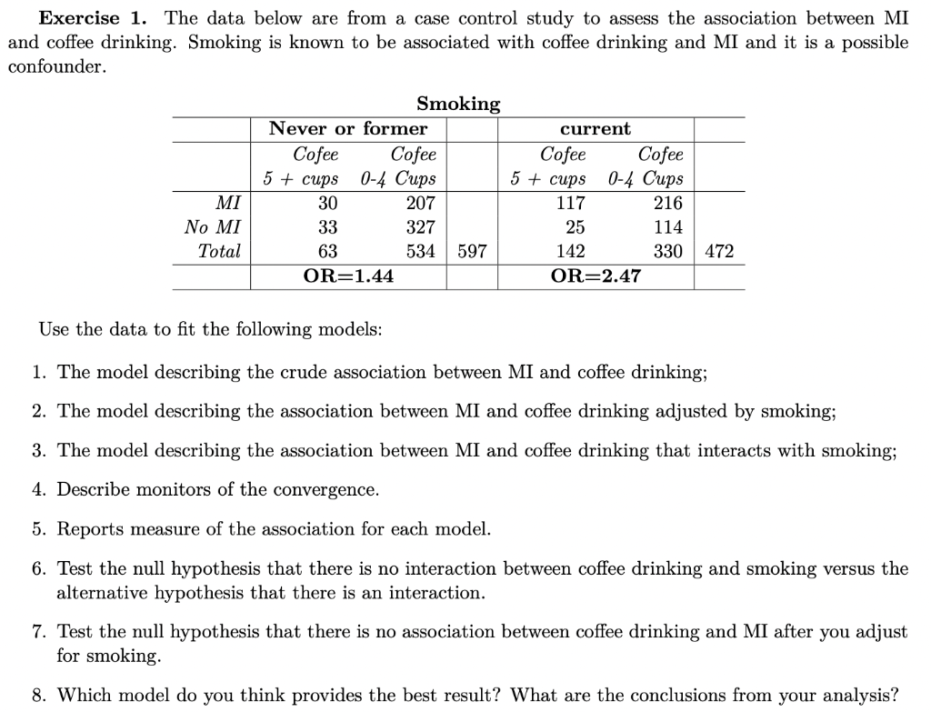 Please Use R Programming where necessary Please Use R Programming where necessary