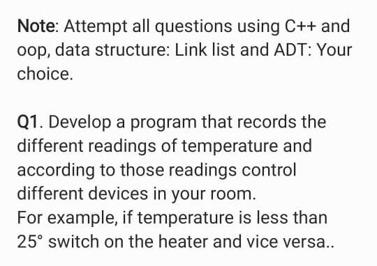 please do it in a proper manner as described linklist or using