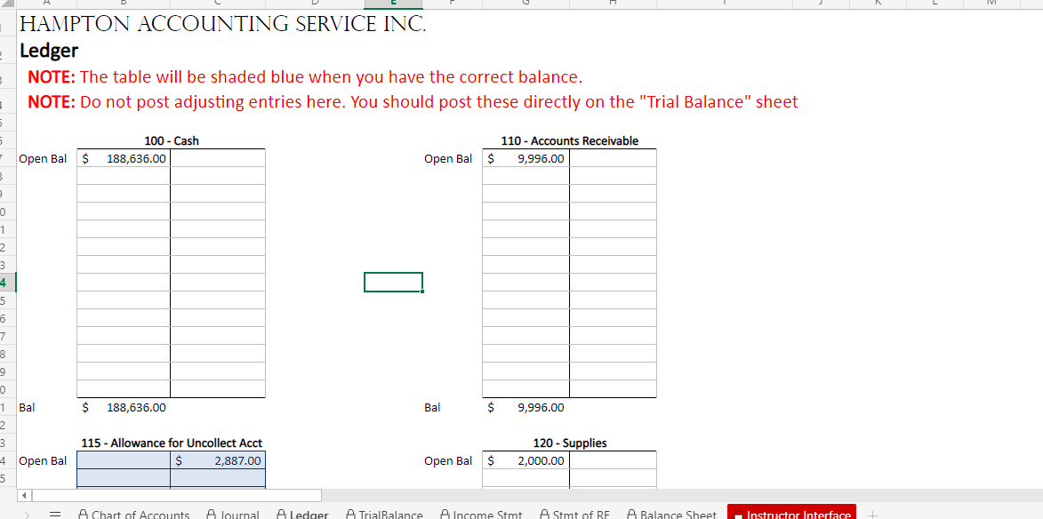Payable Cash 215 100 Correct 2,500.00 Correct 2 3 4 110 3,200.00