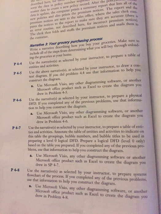 Im looking for a solution to problem p4-4 on page 142 in