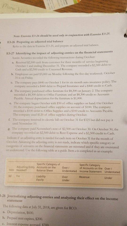 or Note: Evervrise E3 26 should be used only in conjunction