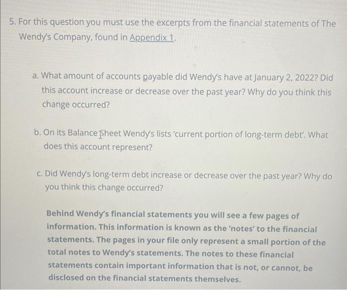  5. For this question you must use the excerpts from the