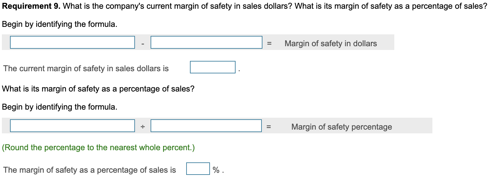 costs will increase by $22,500 per month. If these costs increase, how