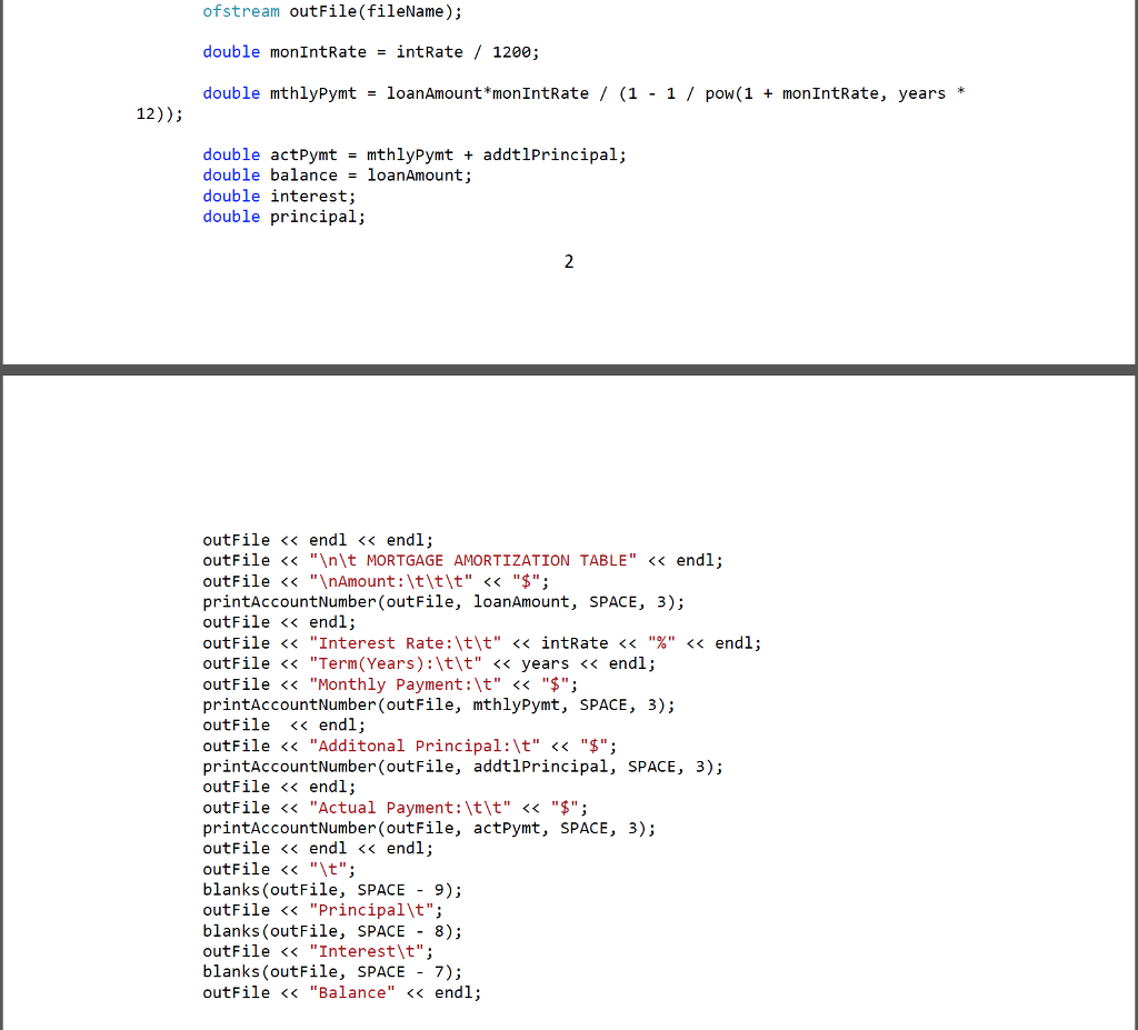 additional number formatting functions to format your report in the output file