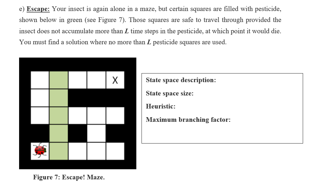multiple insects adjacent insects cannot swap lo cations Squares may be blocked