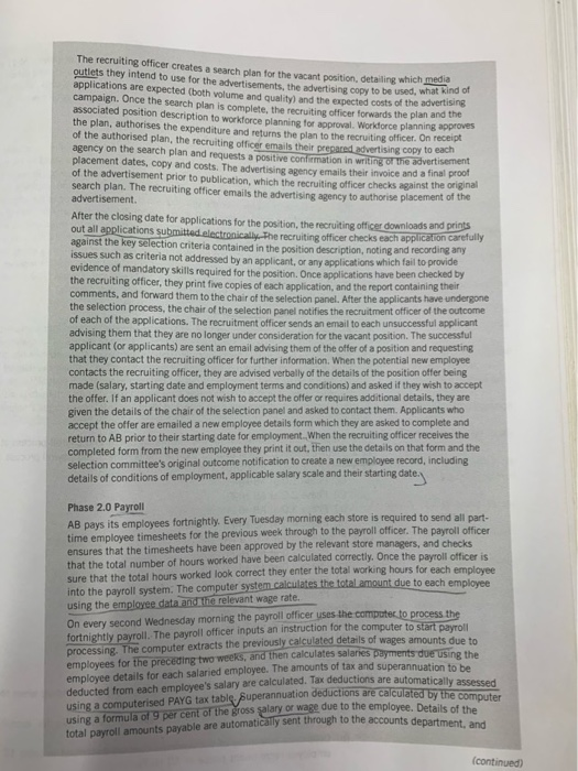 process at AB Hi-Fi. update general ledger process at AB Hi-Fi. the