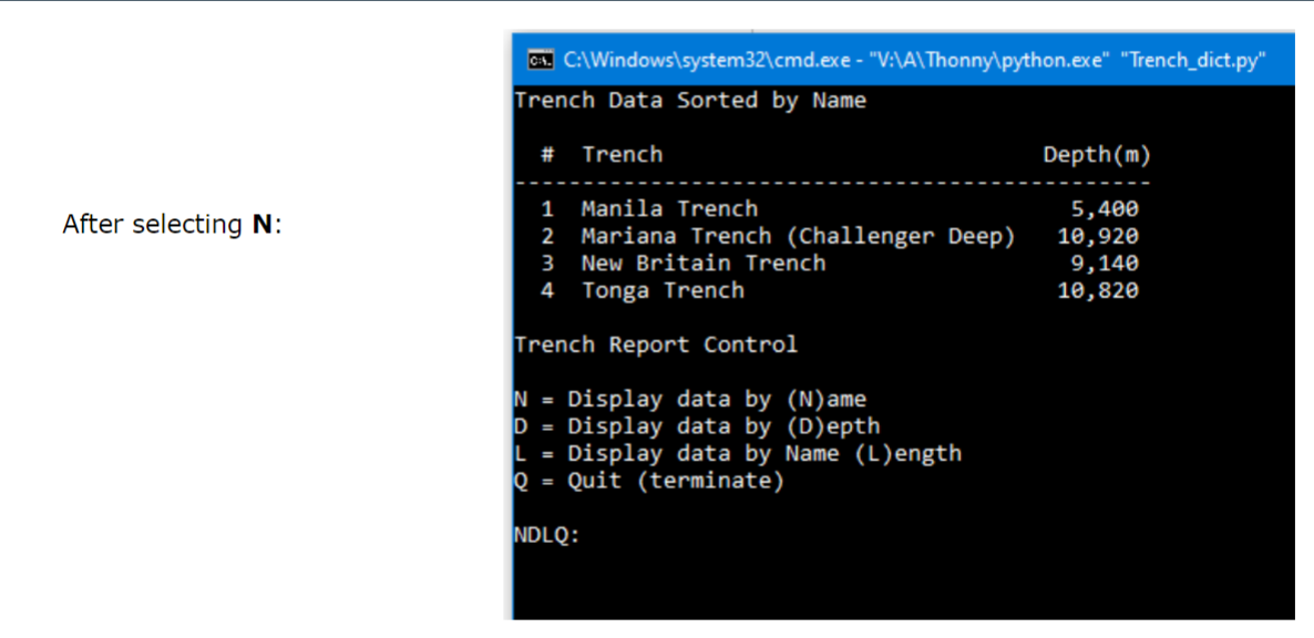 you read from a CSV file below and also please provide several