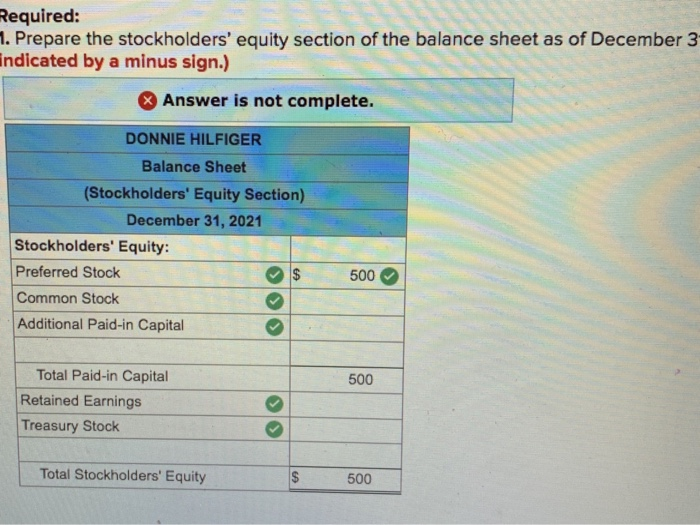 I can get the correct answers Required information Problem 10-5A Understand stockholders'
