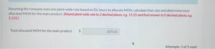 her main product, she was aghast. She knew the company had already