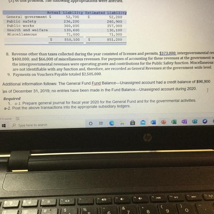 Evergreen For budgetary purposes, the city reports encumbrances in the Expenditures section
