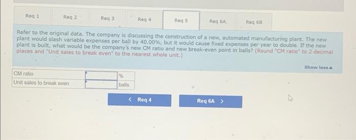 direct labor cost Last year, the company sold 46,000 of these balls,