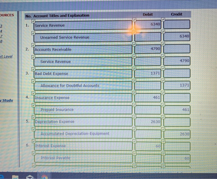 straight from the trial balance. Please help ASAP!!!! URCES Problem 3-6 The