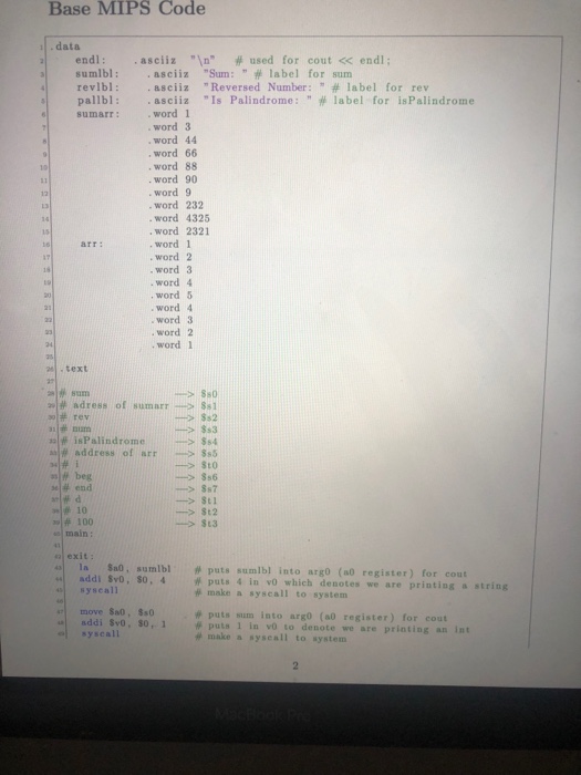 itself. You are only allowed to make modifications to the assembly file.