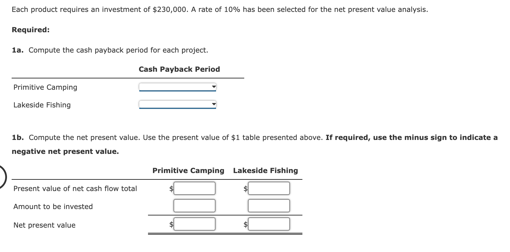 from each product are as follows: 2. All of the following are