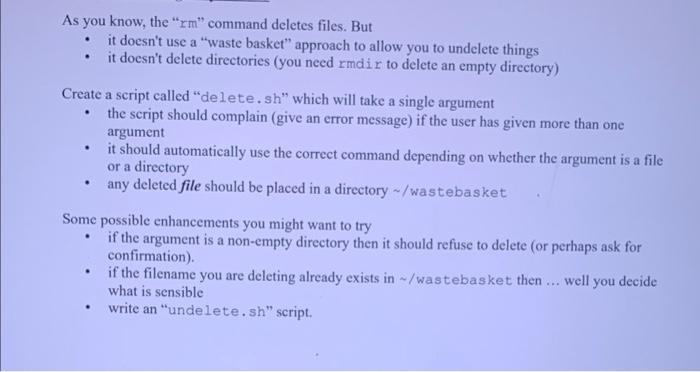 using Oracle VM virtual box Ubuntu As you know, the "rm" command