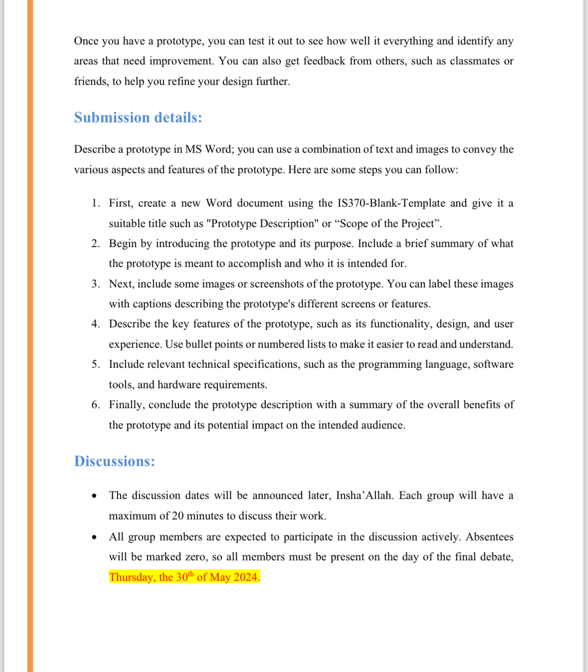  HCI Project Description Free Ideas to develop a prototype Overview: This