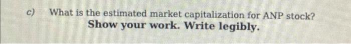 Problem 3: (20 points) The current free cash flow to equity, FCFE0,
