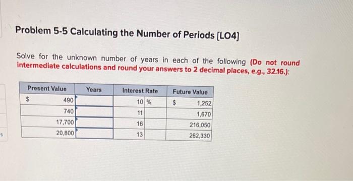 rate in each of the following (Do not round intermediate calculations. Enter