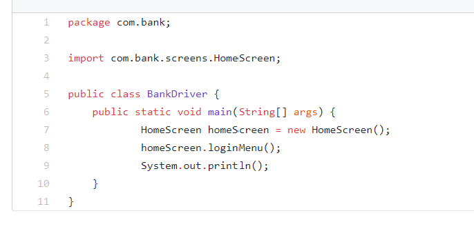 Hello, I am writing a bank application in java. Need help connecting