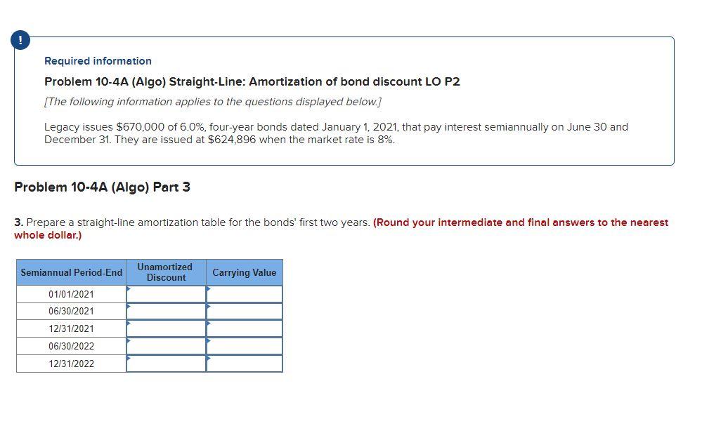 to the questions displayed below.] Legacy issues $670,000 of 6.0%, four-year bonds
