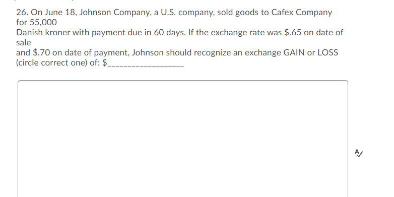  I need a solution and answer for this one. Thank you.