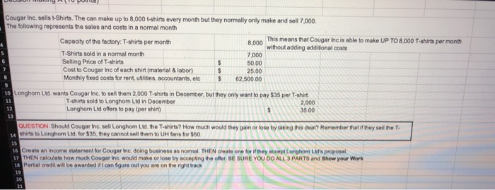  Please answer using Microsoft Excel and show formulas. thank you UR