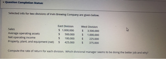 plz explain who is doing a better job Question Completion Status: