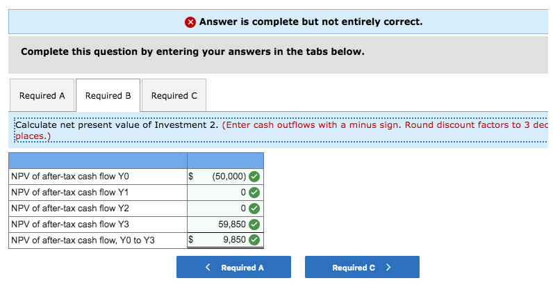 has a 35 percent marginal tax rate, must decide between two investment