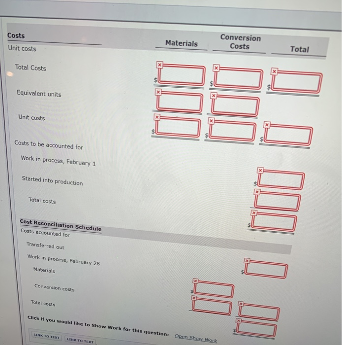 Try again. The Welding Department of Healthy Company has the following production
