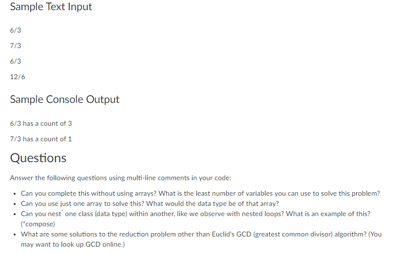 thanks in advance! PLEASE HAVE PROGRAM READ FROM FOLLOWING TXT. FILE!: This