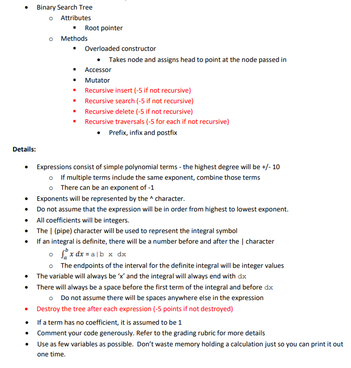 in Java Implement common algorithms for a binary tree Problem: Doc Brown