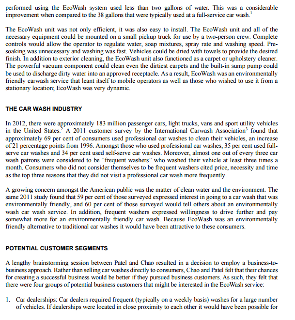 or three paragraph, no ... questions: 3. Create a customer interview guide