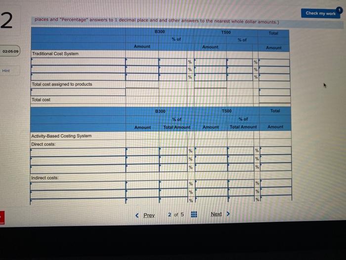for the most recent period is shown: Hi-Tek Manufacturing Inc. Income Statement